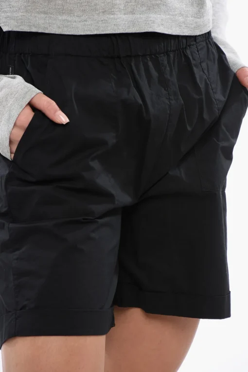Shorts in Cotone con Elastico in Vita>Woolrich Clearance