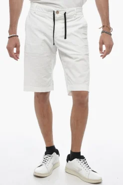 Shorts In Cotone con Elastico in Vita>Maison Clochard Hot