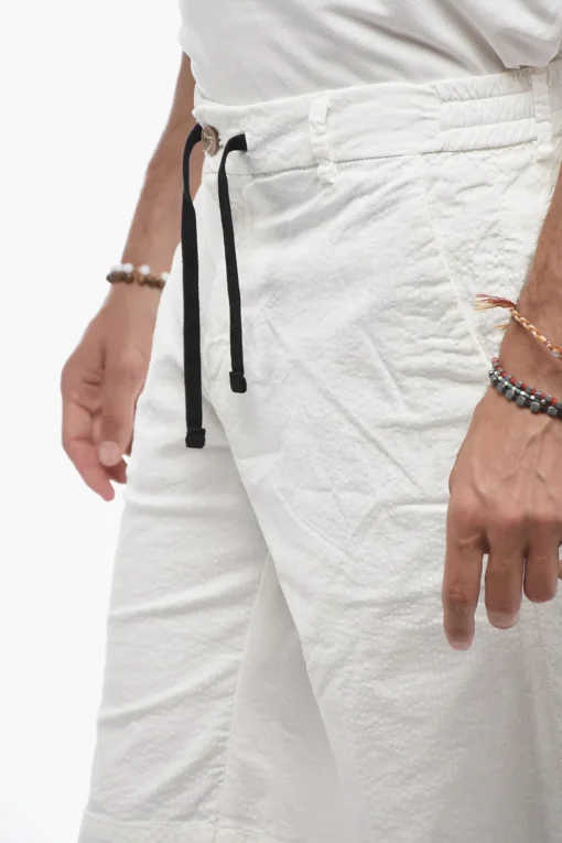 Shorts In Cotone con Elastico in Vita>Maison Clochard Hot