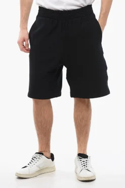 Shorts in Cotone con Patch EDK>Burberry Outlet