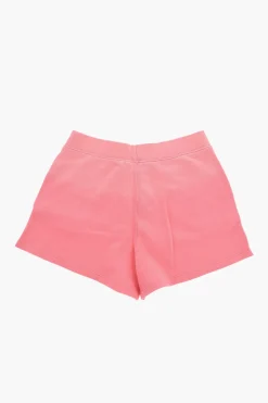 Shorts in Cotone Garzato a Tinta Unita con 2 Tasche></noscript>Polo Ralph Lauren Kids Fashion