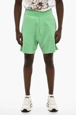 Shorts in Cotone Spugnato con 3 Tasche>Dsquared2 Clearance