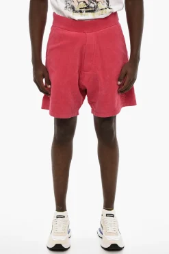 Shorts in Cotone Spugnato con 3 Tasche>Dsquared2 Online