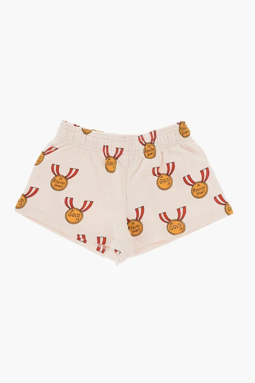 Shorts in Cotone Stampati All-Over>Mini Rodini Outlet