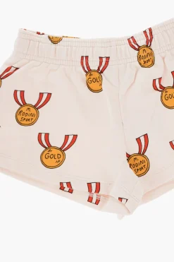 Shorts in Cotone Stampati All-Over>Mini Rodini Outlet