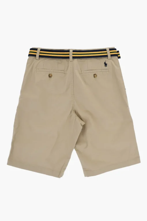 Shorts in Cotone Stretch con Cintura>Polo Ralph Lauren Kids Discount