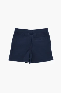 Outlet Shorts in Felpa con Ricamo Logo Bambino Abbigliamento
