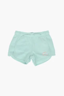 Hot Shorts in Felpa Stampa Logo Abbigliamento