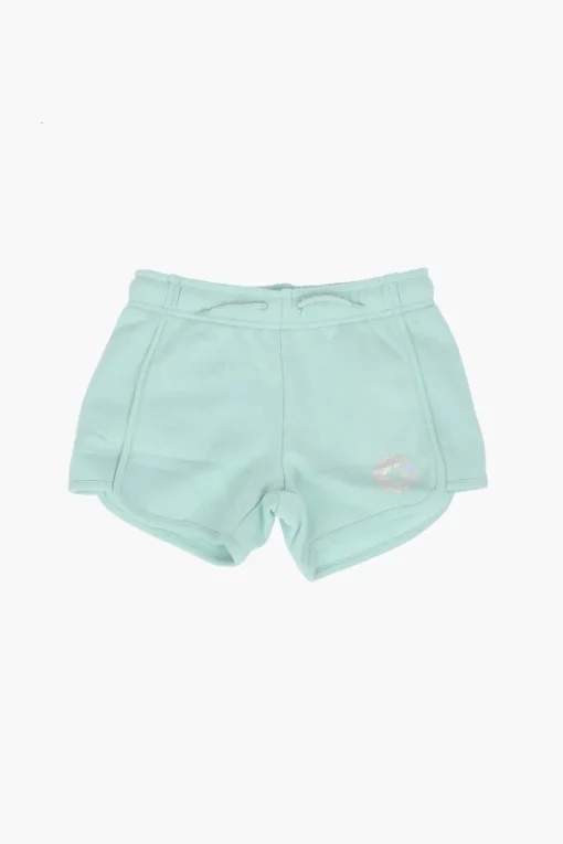 Hot Shorts in Felpa Stampa Logo Abbigliamento