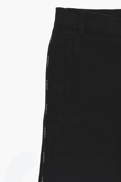 Shorts in Misto Cotone con Banda Laterale Logata>Givenchy KIDS Online