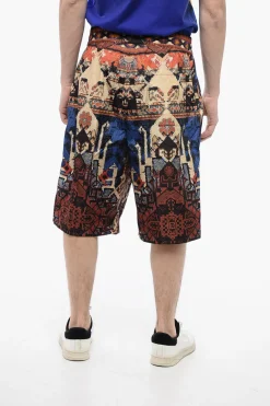 Shorts in Nylon CARPET a 2 Pinces>Balmain Discount