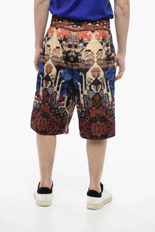 Shorts in Nylon CARPET a 2 Pinces>Balmain Discount