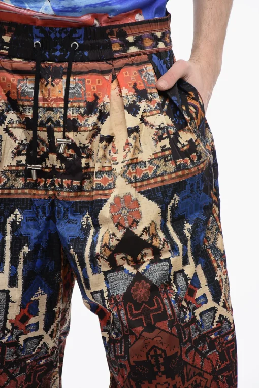 Shorts in Nylon CARPET a 2 Pinces>Balmain Discount