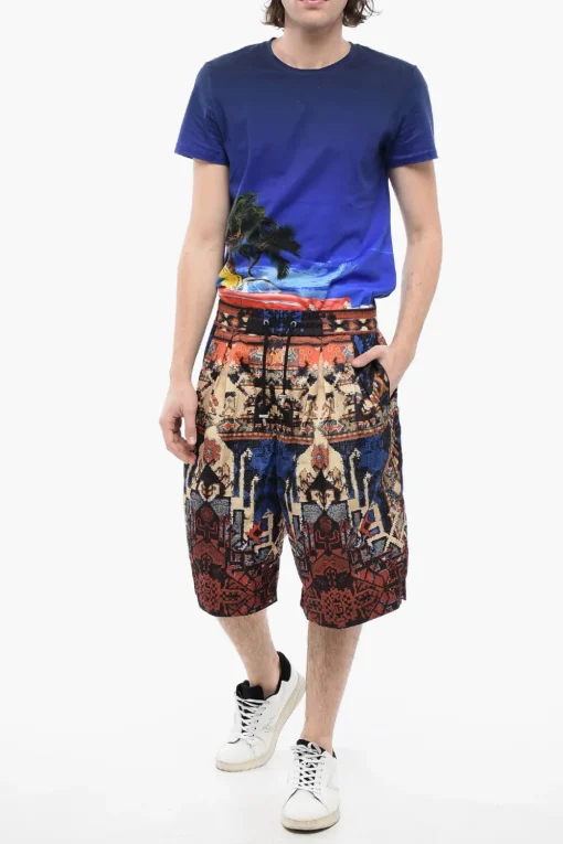 Shorts in Nylon CARPET a 2 Pinces>Balmain Discount