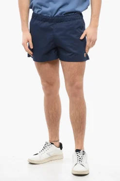 Best Shorts in Nylon con Elastico in Vita Uomo Pantaloni