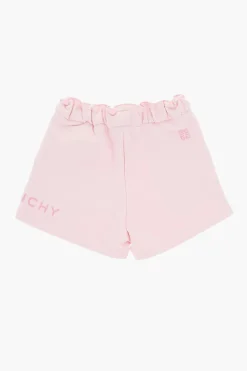 Shorts in Tinta Unita con Bordo Smerlato></noscript>Givenchy KIDS Sale
