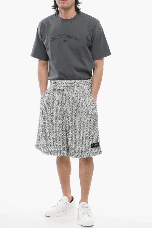Shorts in Tweed SKATER a 2 Pinces>Amiri Clearance