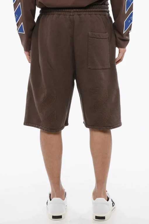 Shorts Jogger CORNELY In Cotone Garzato>Off-White Online
