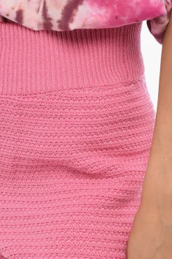 Sale Shorts LUCY in Crochet a Vita Alta Donna Pantaloni