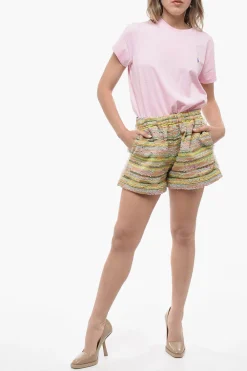 Shorts Multicolore ad Orlo con Risvolto></noscript>Oblò Unique New