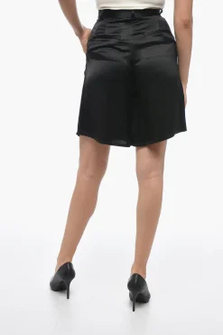 Shorts POVILLA in Raso a 1 Pince>By Malene Birger Best