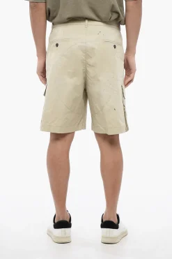 Shorts STAMPS 64 T. Cargo con Motivo Vernice></noscript>Dsquared2 New