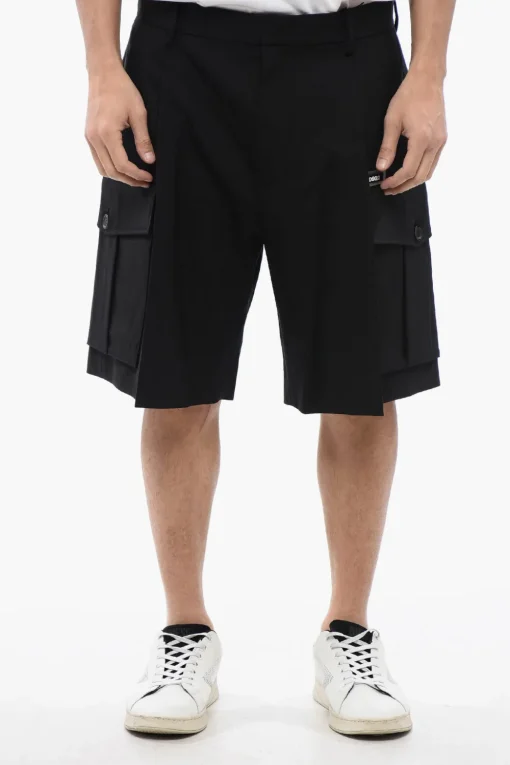 New Shorts VARSITY Cargo con Pince Uomo Pantaloni
