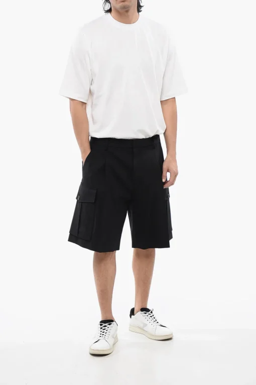 New Shorts VARSITY Cargo con Pince Uomo Pantaloni