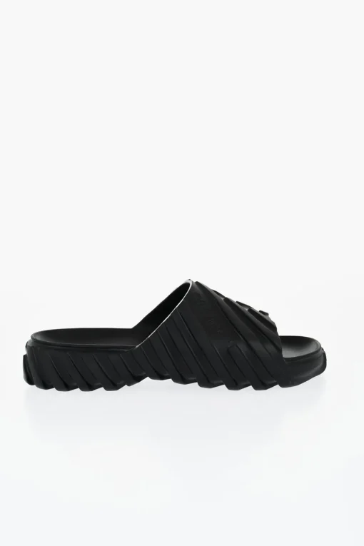 Sliders EXPLORATION Con Dettagli In Rilievo>Off-White Fashion
