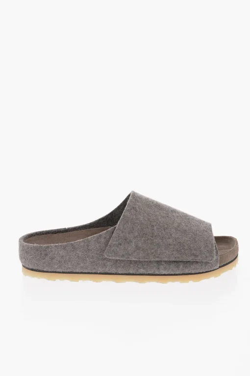 Best Sliders FELIZ in Lana Con Chiusura in velcro Uomo Scarpe Basse