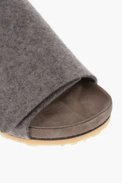 Best Sliders FELIZ in Lana Con Chiusura in velcro Uomo Scarpe Basse
