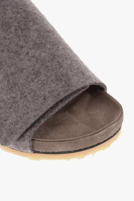 Best Sliders FELIZ in Lana Con Chiusura in velcro Uomo Scarpe Basse