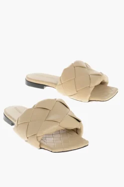 Sliders LIDO in Pelle Intrecciata>Bottega Veneta Fashion