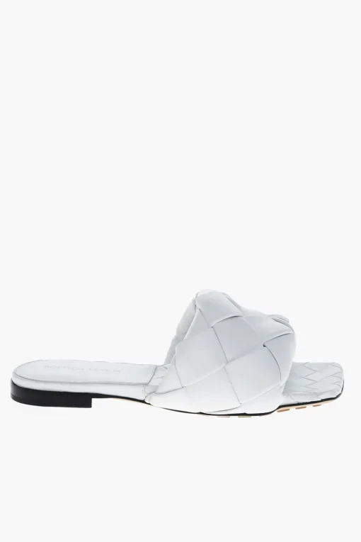 Best Sliders LIDO in Pelle Intrecciata Donna Ballerine|Scarpe Basse