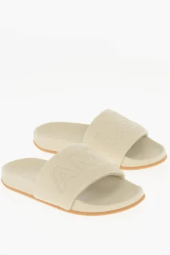 Best Slides in Pelle a Tinta Unita Uomo Scarpe Basse