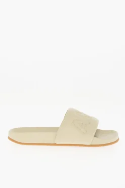 Best Slides in Pelle a Tinta Unita Uomo Scarpe Basse