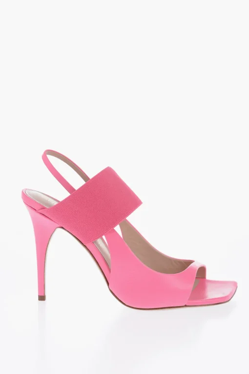 Slingback in Pelle TONIC Con Punta Quadrata 10,5cm>Bruno Frisoni Sale