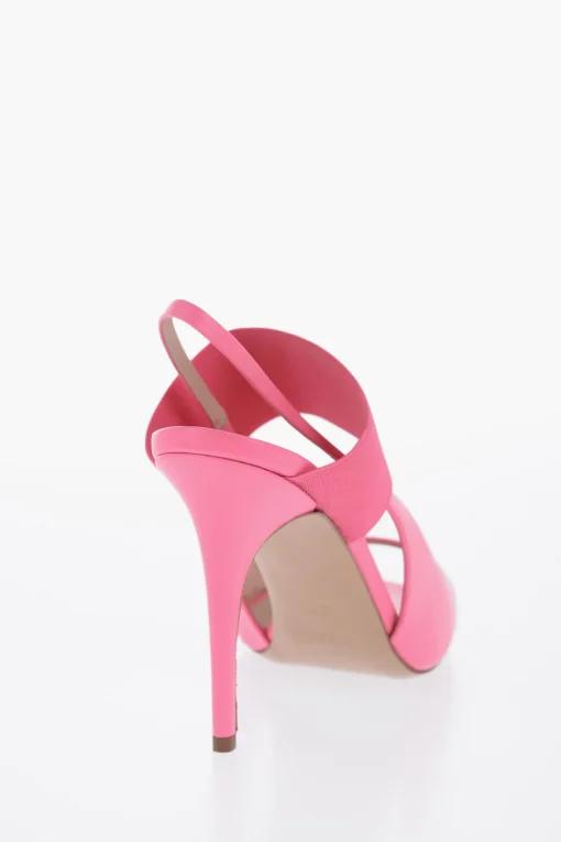 Slingback in Pelle TONIC Con Punta Quadrata 10,5cm>Bruno Frisoni Sale