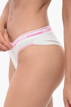 Best Slip Bicolore con Banda Logata Donna Intimo