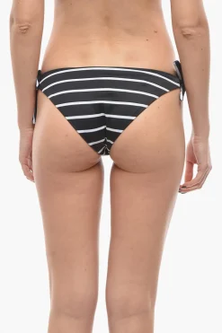 Discount Slip Bikini a Righe Awning con Lacci da Annodare Donna Costumi Da Bagno