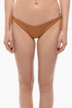 Slip Bikini A Tinta Unita con lacci da Annodare>Karl Lagerfeld Hot