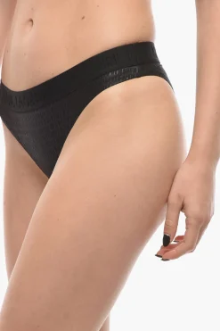 Slip Bikini con Motivo All-Over>Karl Lagerfeld Discount