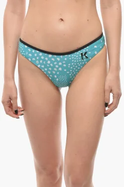 Slip Bikini DOTS Bicolore con Bordi a Contrasto>Karl Lagerfeld Hot