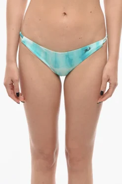 Slip Bikini Effetto Tie Dye con Dettagli Cut Out>Karl Lagerfeld Outlet