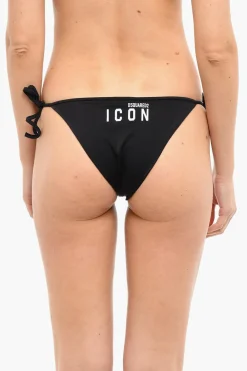 Slip Bikini ICON con Stampa>Dsquared2 Outlet