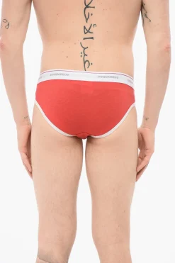 Slip In Cotone Con Banda Logata>Dsquared2 Online