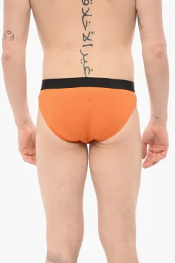 Slip In Cotone Con Banda Logata>Dsquared2 Clearance