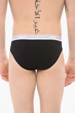 Slip In Cotone Con Push Up Anteriore>Dsquared2 Best