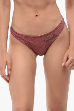 Slip in Pizzo con Ricami>Dsquared2 Clearance