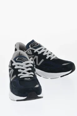 Sneaker Basse 990 in Suede con Logo a Contrasto>New Balance Best